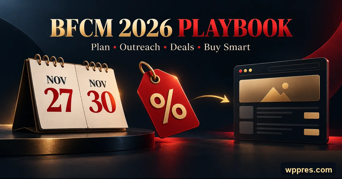 BFCM 2026 Guide for WordPress Brands and Buyers