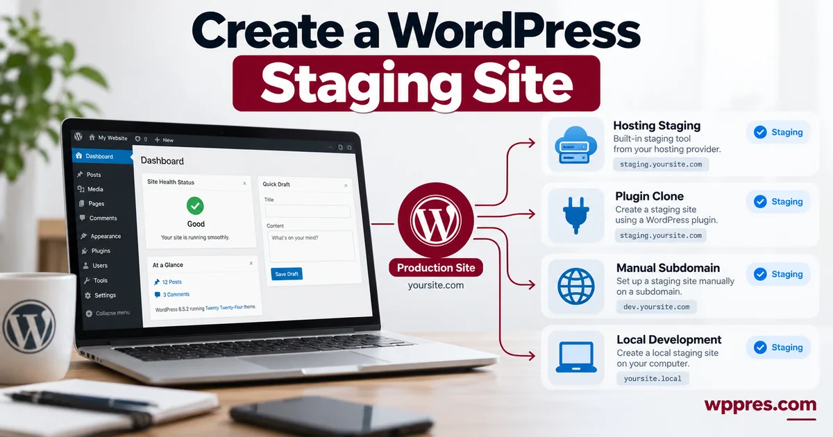How to Create a WordPress Staging Site: 4 Methods